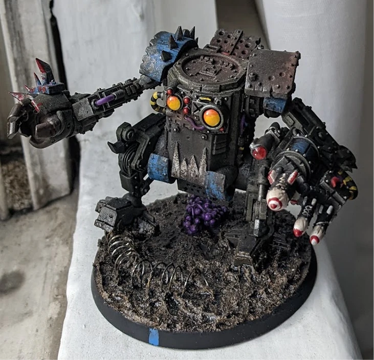 Painted miniature walker